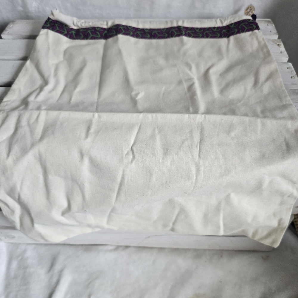 The Tory Burch purse/shoe covers are dustbags designed to protect your bags or s